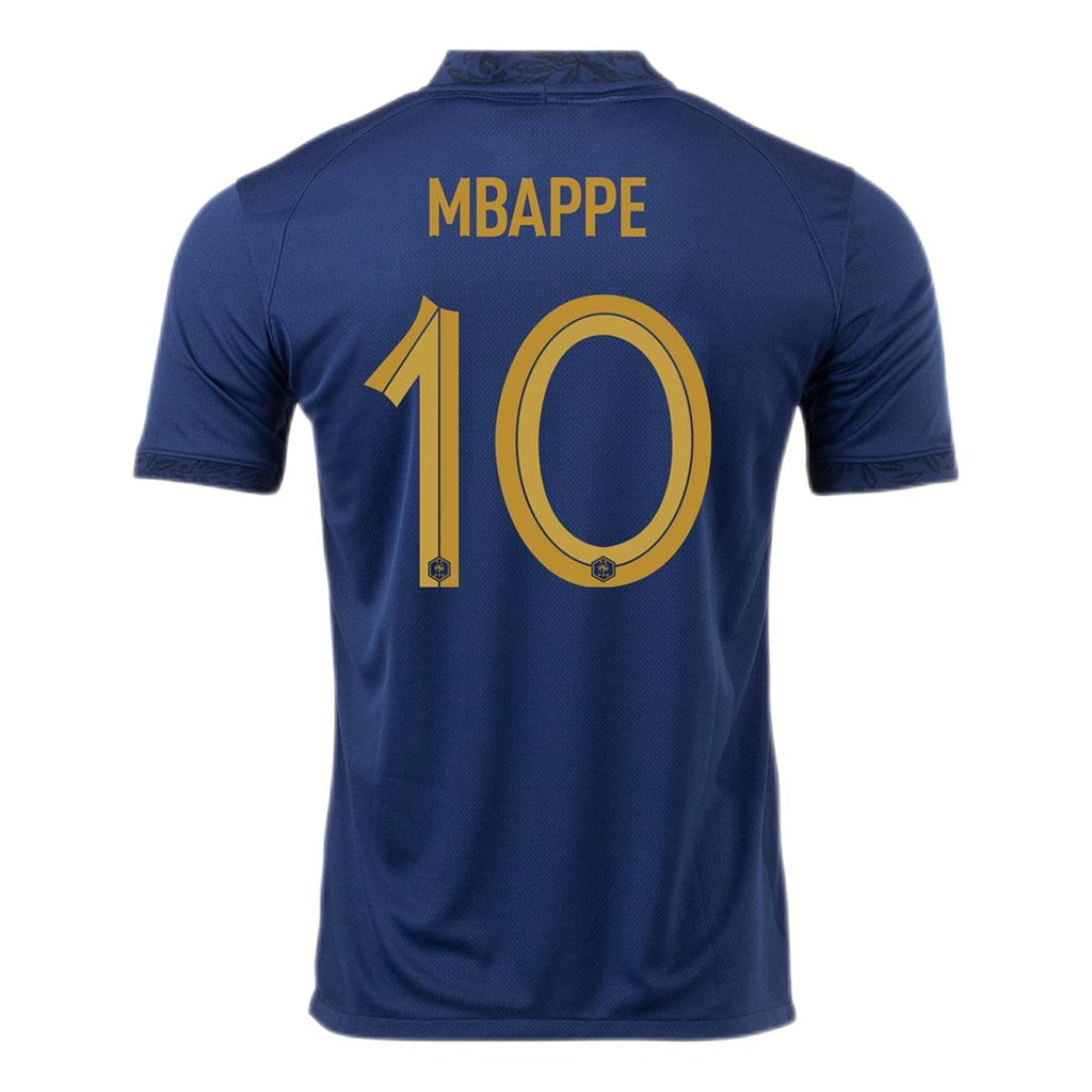 France MBAPPE #10 World Cup Final Jersey Home Replica 2022