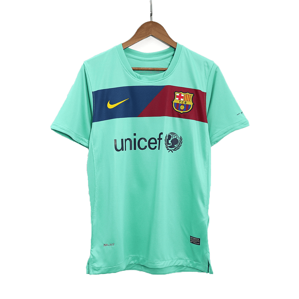 Messi #10 Retro Barcelona Away Jersey 2010/11