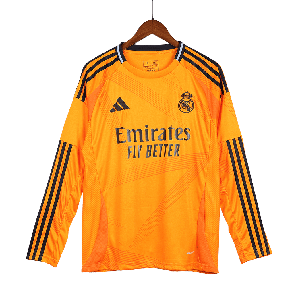 Real Madrid Away Long Sleeve Jersey 2024/25