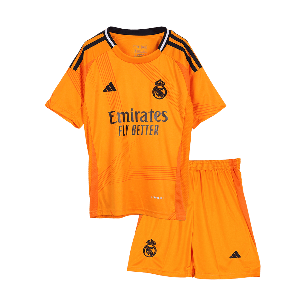 Kids Real Madrid Away Jersey Kit 2024/25