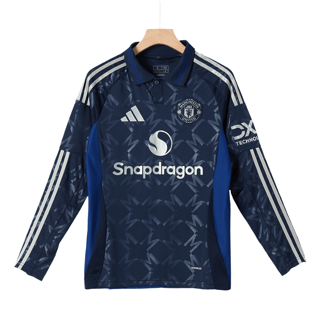 Manchester United Away Long Sleeve Jersey 2024/25