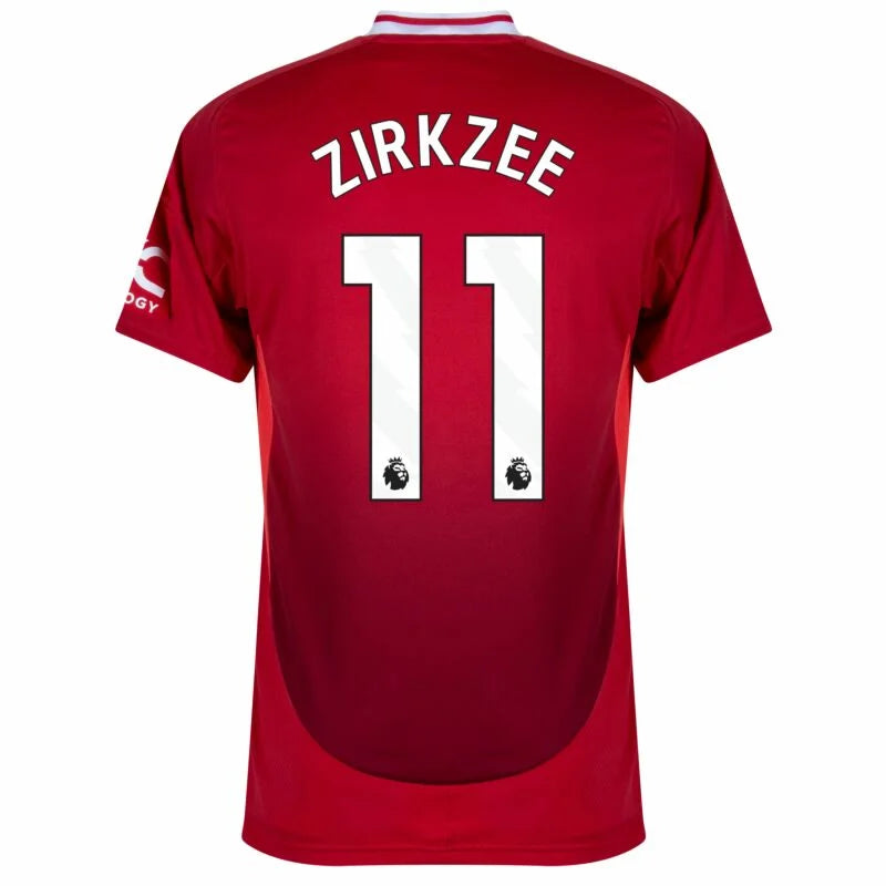 adidas Man Utd Home Zirkzee 11 Shirt 2024-2025 (Premier League)