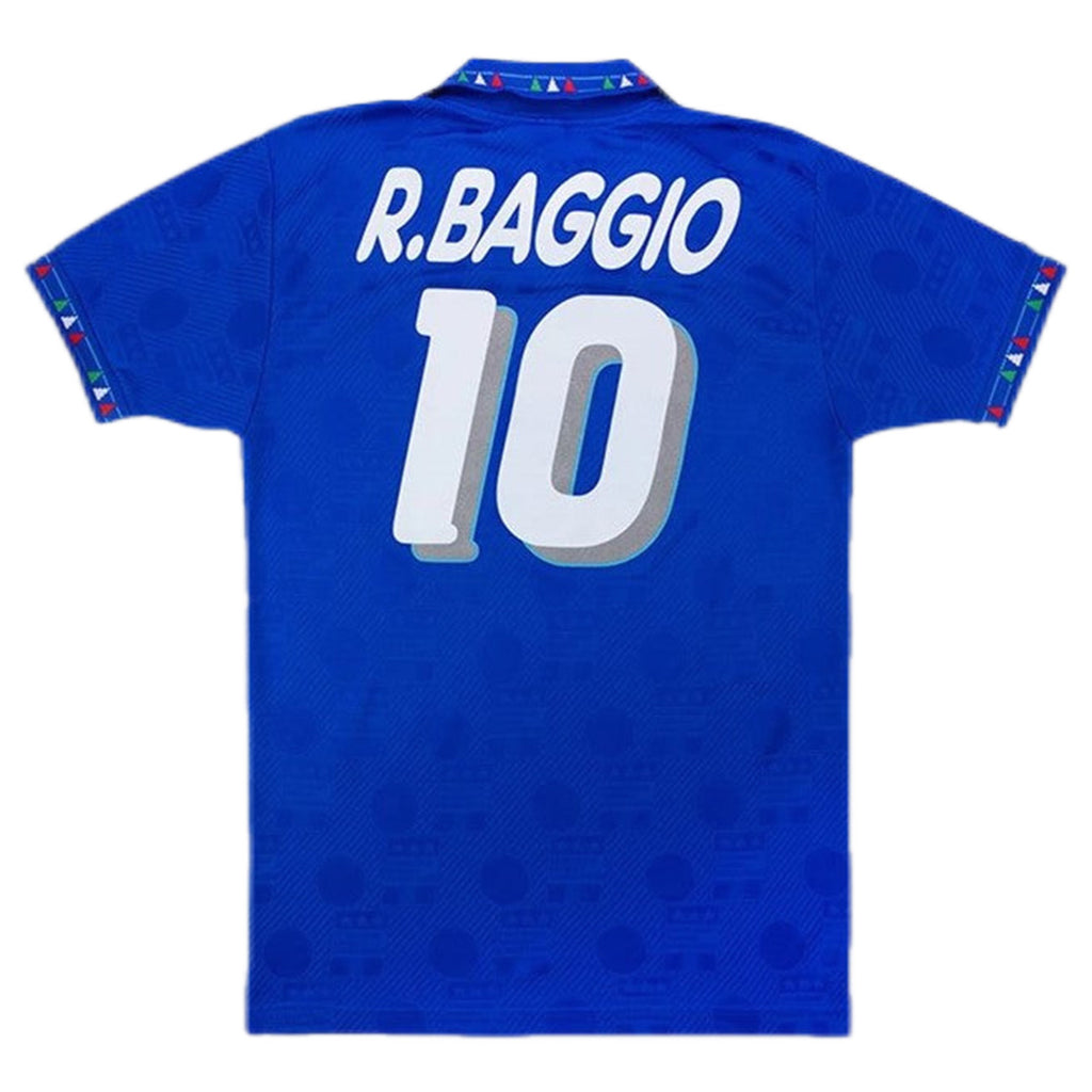 Italy R.Baggio #10 Retro Jersey Home Replica World Cup 1994