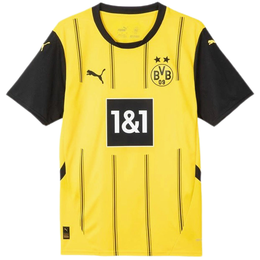 Puma Borussia Dortmund Home N.Schlotterbeck 4 Shirt 2024-2025 (Official Printing)