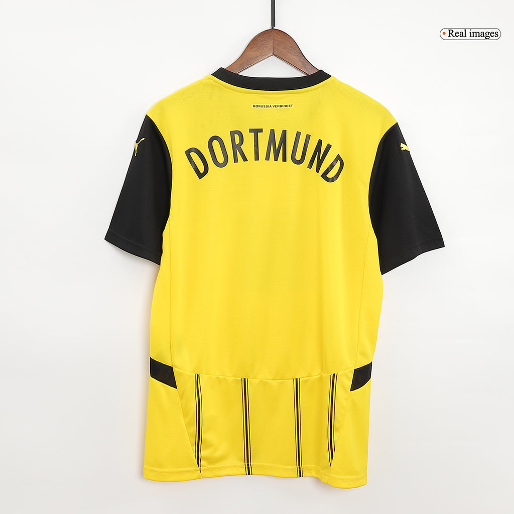 Puma Borussia Dortmund Home N.Schlotterbeck 4 Shirt 2024-2025 (Official Printing)