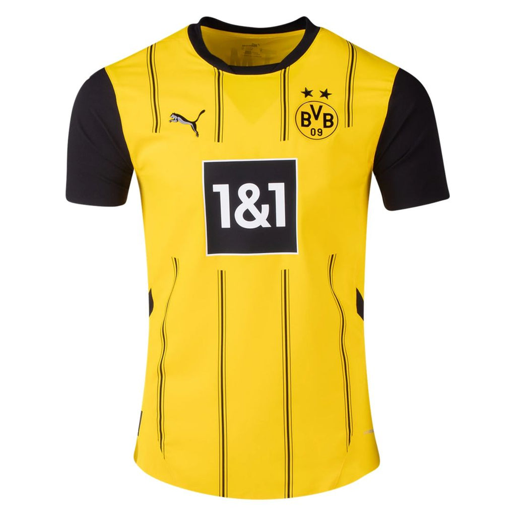 Puma Borussia Dortmund Home N.Schlotterbeck 4 Shirt 2024-2025 (Official Printing)