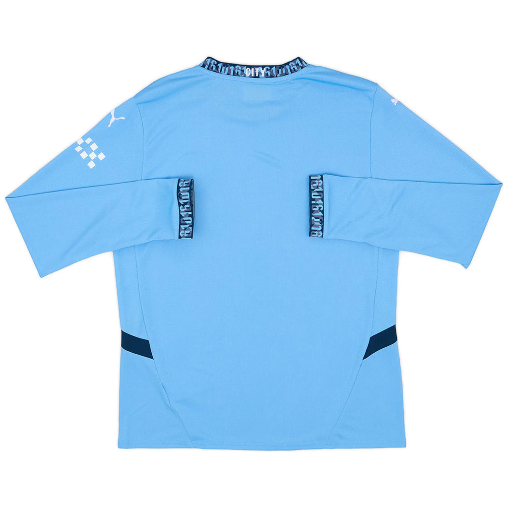 Manchester City Home Long Sleeve Jersey 2024/25