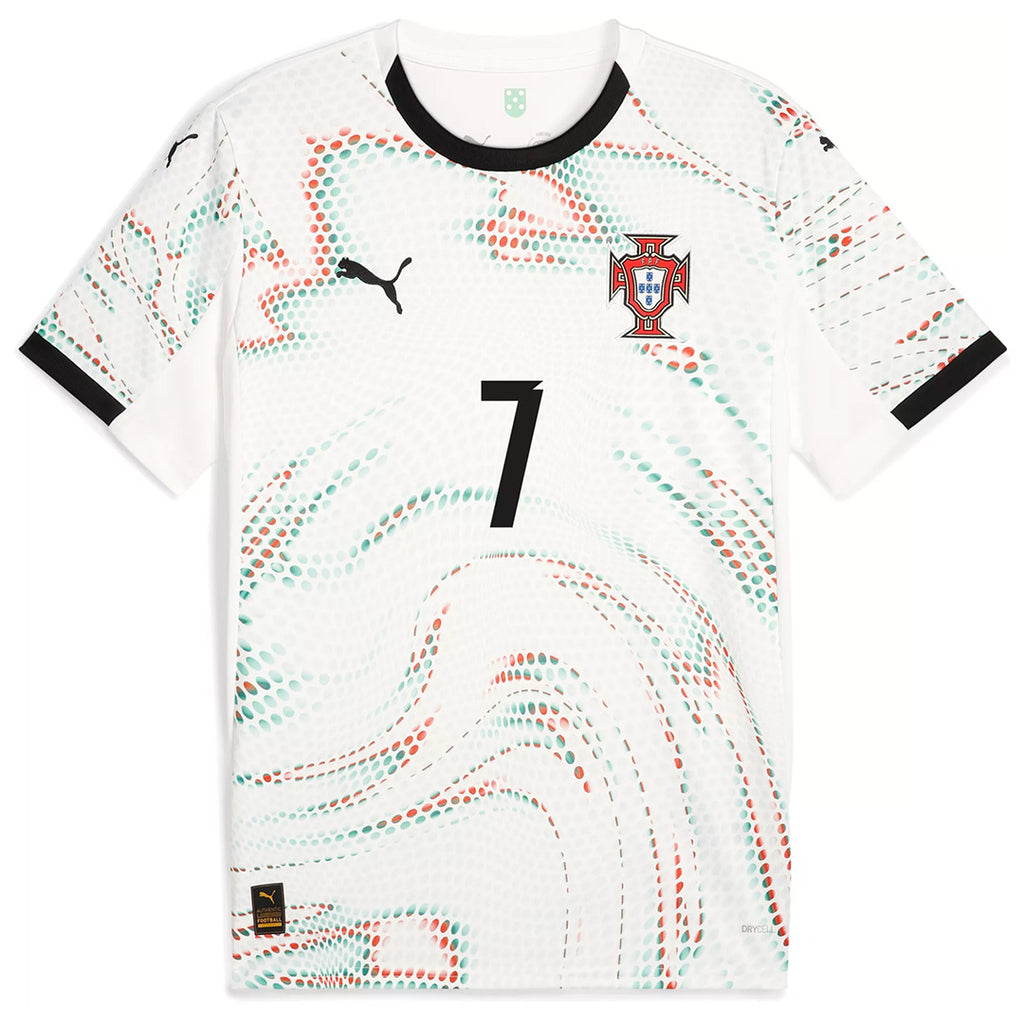 RONALDO #7 Portugal Away Jersey 2025