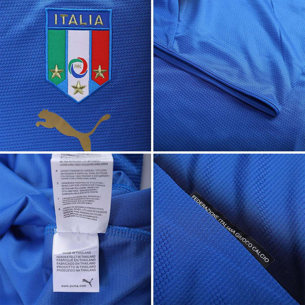 Del Piero #7 Italy Retro Home Jersey World Cup 2006