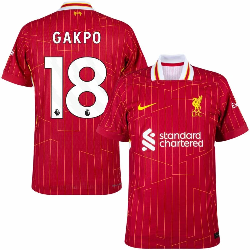 Nike Liverpool Dri-Fit ADV Match Home Gakpo 18 Shirt 2024-2025 (Premier League)