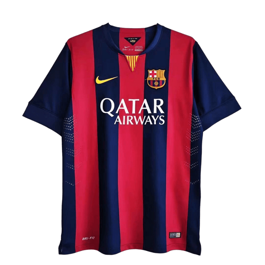 Messi #10 Retro Barcelona Home Jersey 2014/15