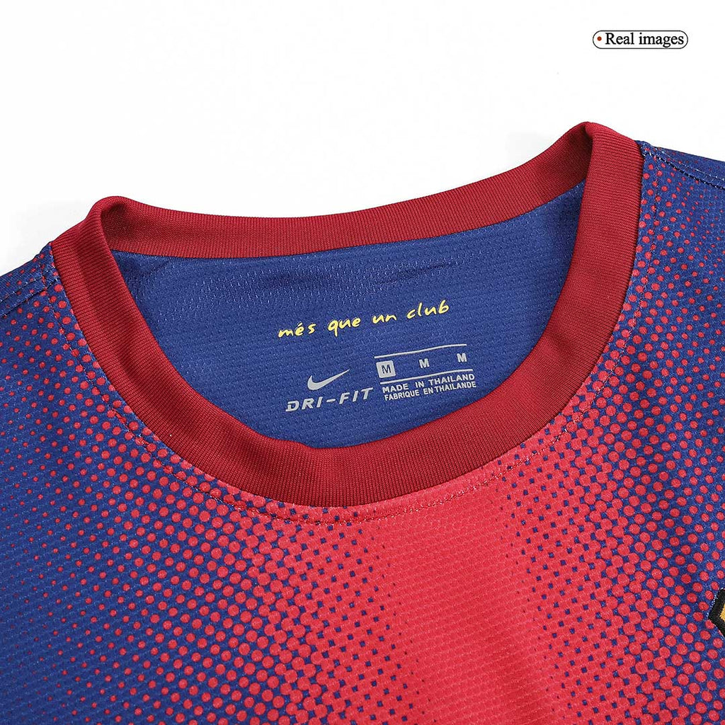 Messi #10 Retro Barcelona Home Jersey 2012/13