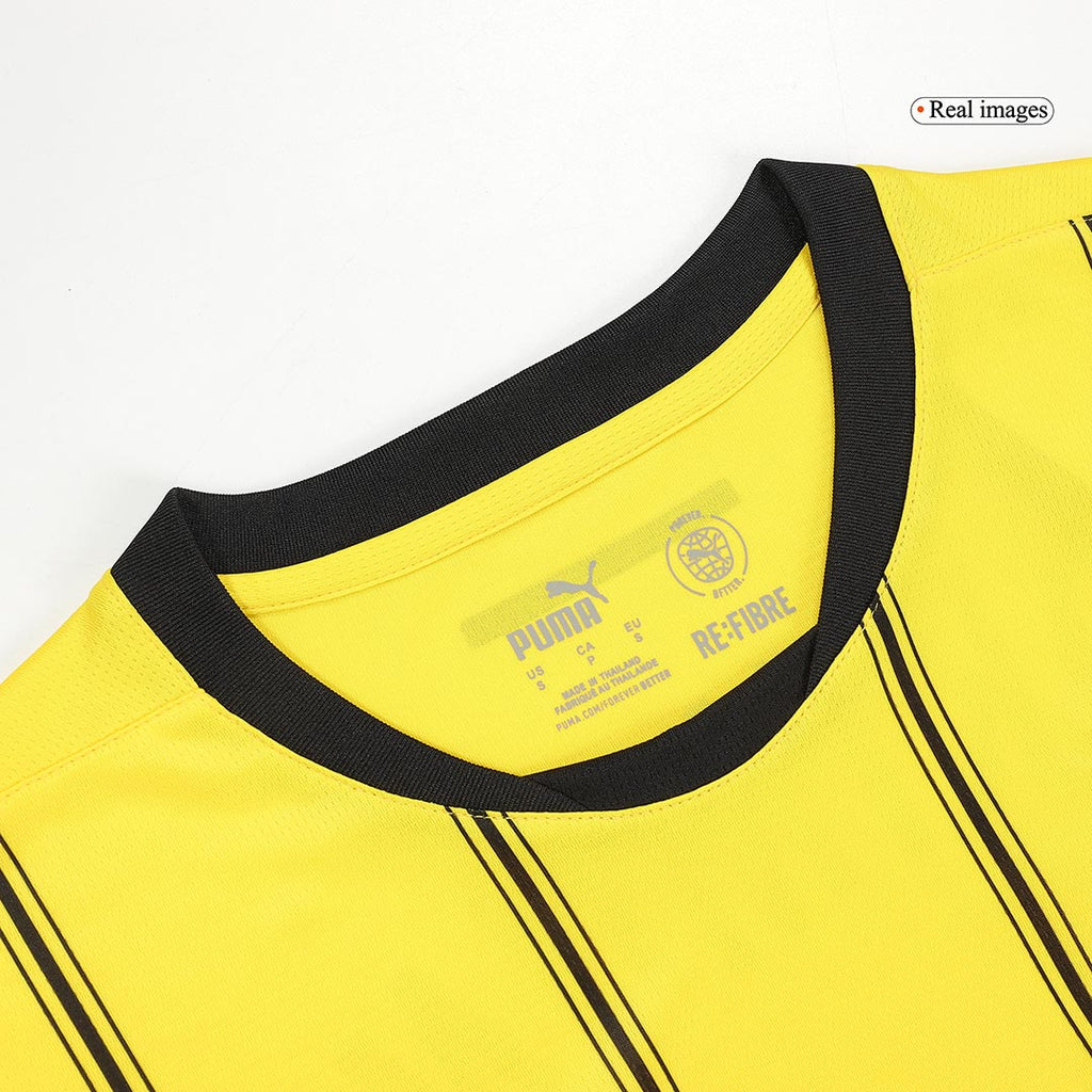 Puma Borussia Dortmund Home N.Schlotterbeck 4 Shirt 2024-2025 (Official Printing)