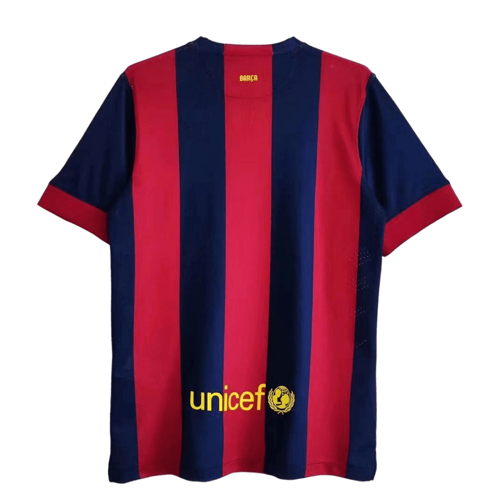 Messi #10 Retro Barcelona Home Jersey 2014/15