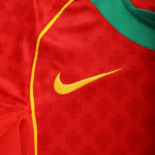 Portugal C.Ronaldo #17 Retro Jersey Home Euro Cup Final 2004