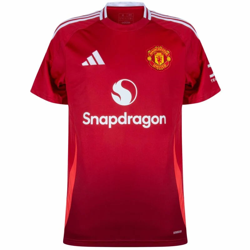 adidas Man Utd Home B.Fernandes 8 Shirt 2024-2025 (Premier League)