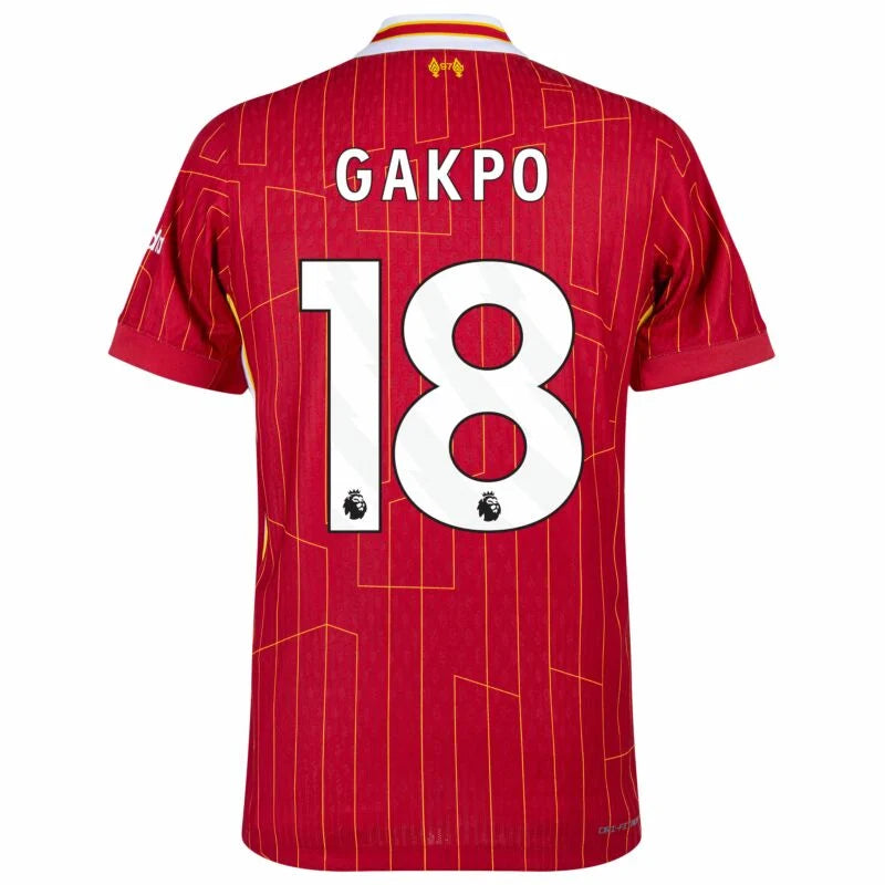 Nike Liverpool Dri-Fit ADV Match Home Gakpo 18 Shirt 2024-2025 (Premier League)