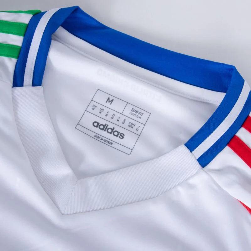 Футболка adidas Italy Away Dimarco 3 2024-2025 (официальная печать) 