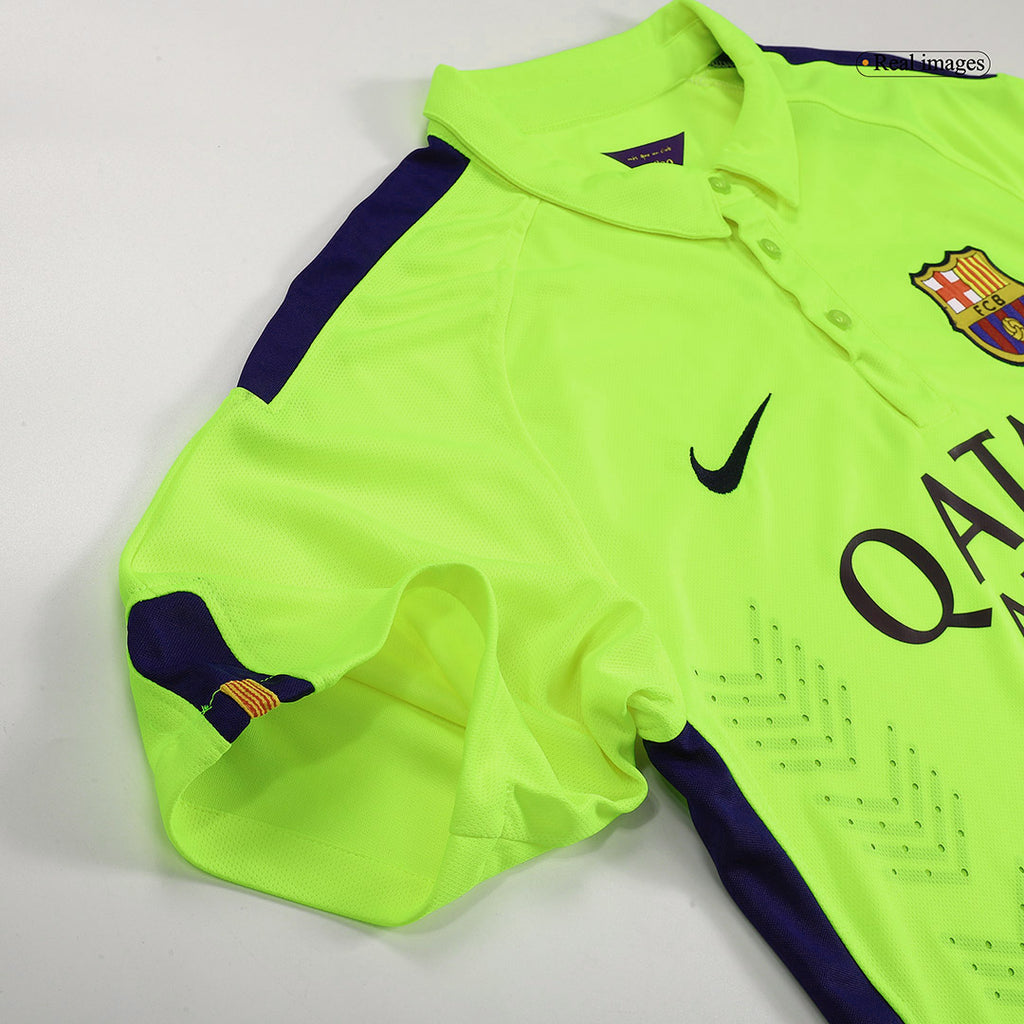 Messi #10 Retro Barcelona Third Jersey 2014/15