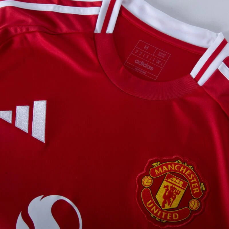 adidas Man Utd Home B.Fernandes 8 Shirt 2024-2025 (Premier League)