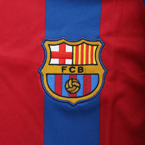 Messi #30 Retro Barcelona UCL Final Home Jersey 2005/06