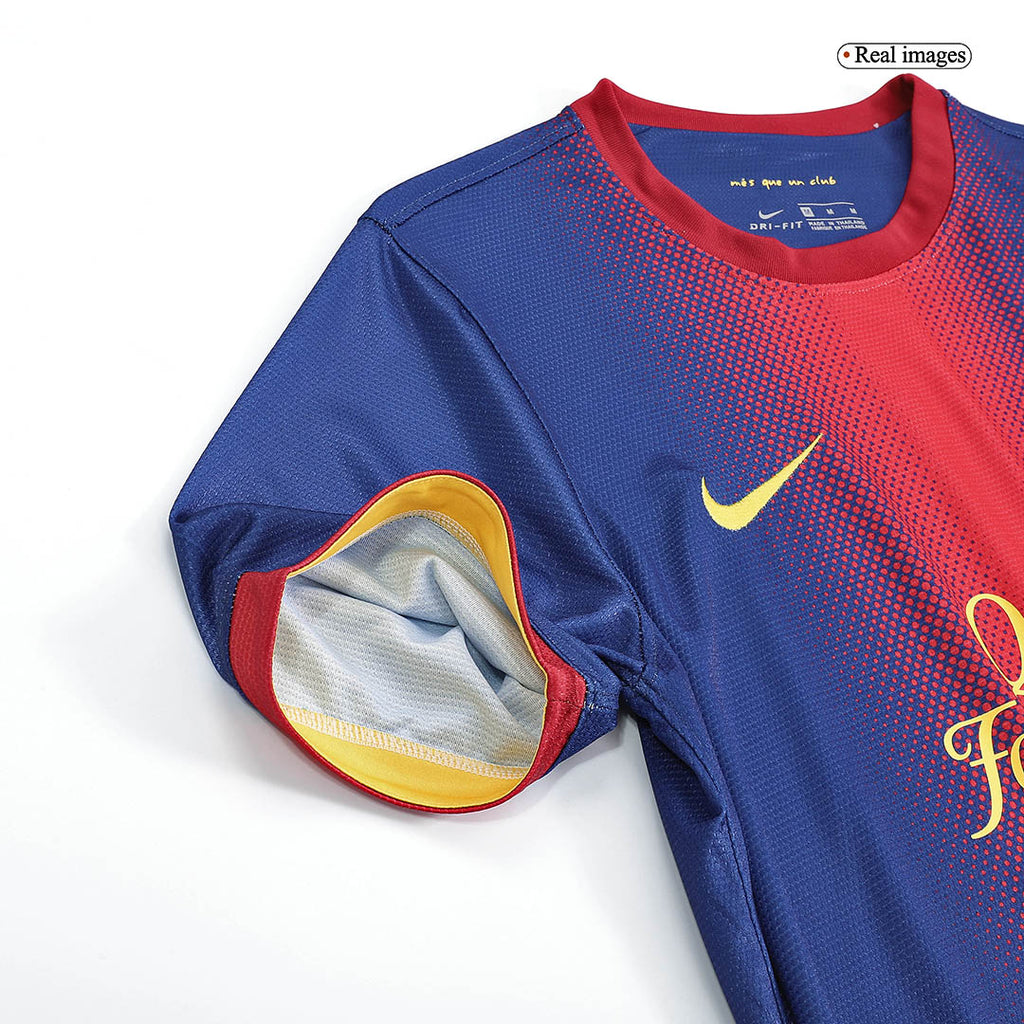 Messi #10 Retro Barcelona Home Jersey 2012/13