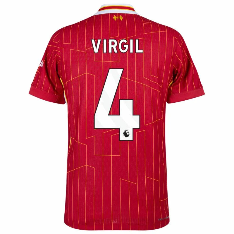 Nike Liverpool Dri-Fit ADV Match Home Virgil 4 Shirt 2024-2025 (Premier League)