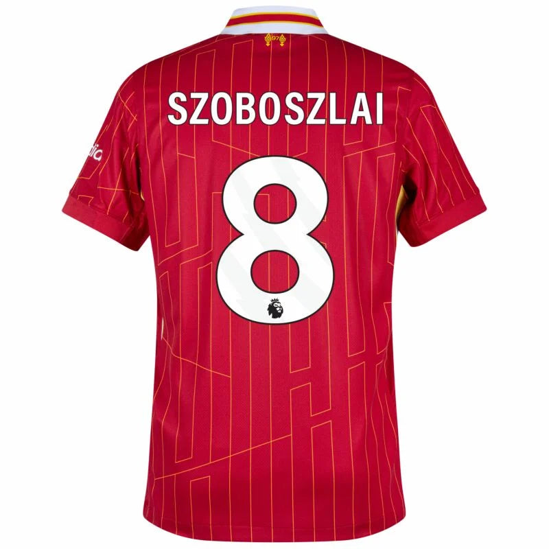 Nike Liverpool Home Szoboszlai 8 Shirt 2024-2025 (Premier League)