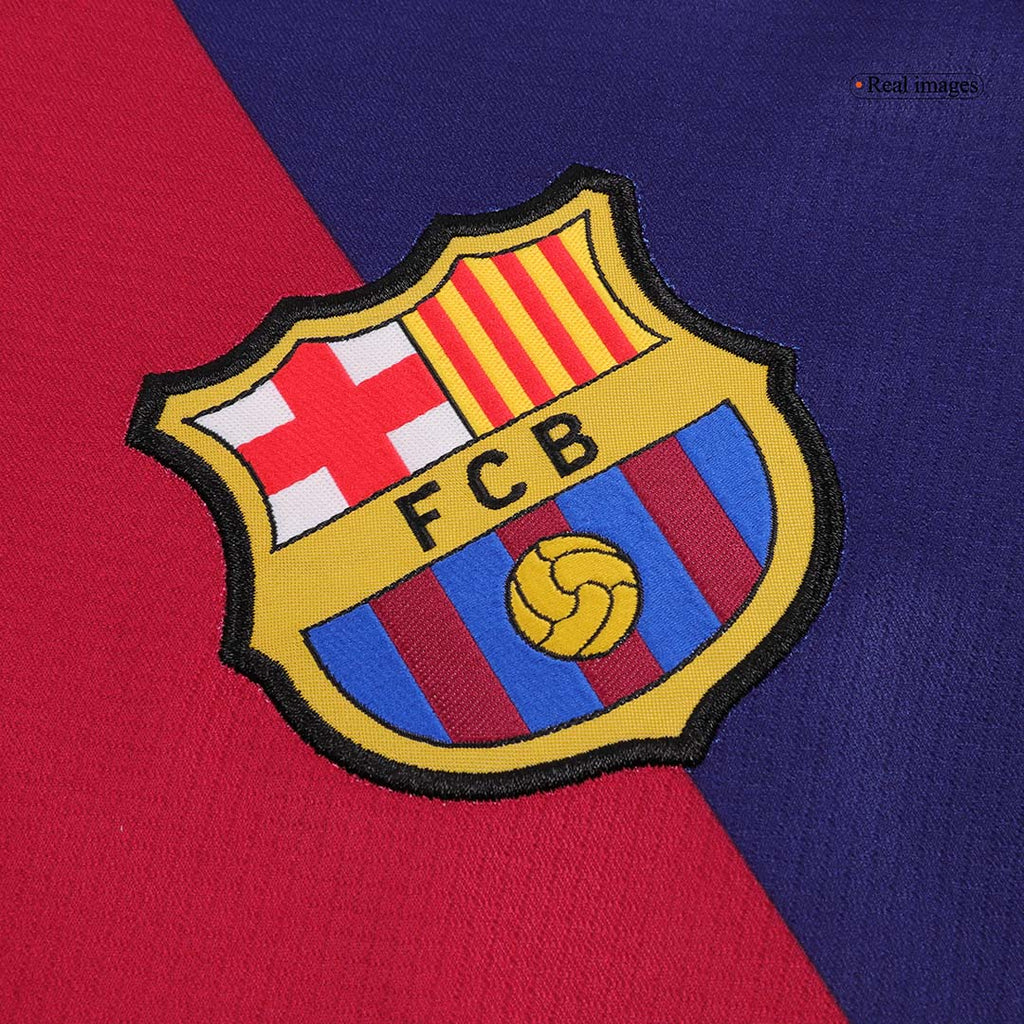 Barcelona Home Spotify Logo Without Text Jersey Player Version Jersey+Shorts) 2024/25