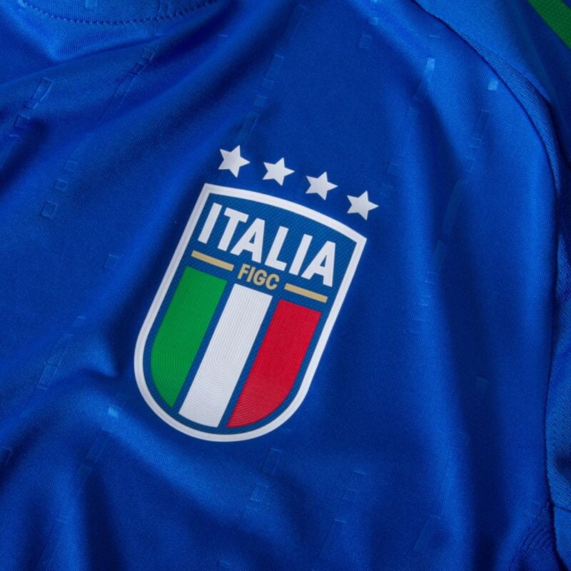 adidas Italy Home Authentic рубашка с длинным рукавом 2024-2025 