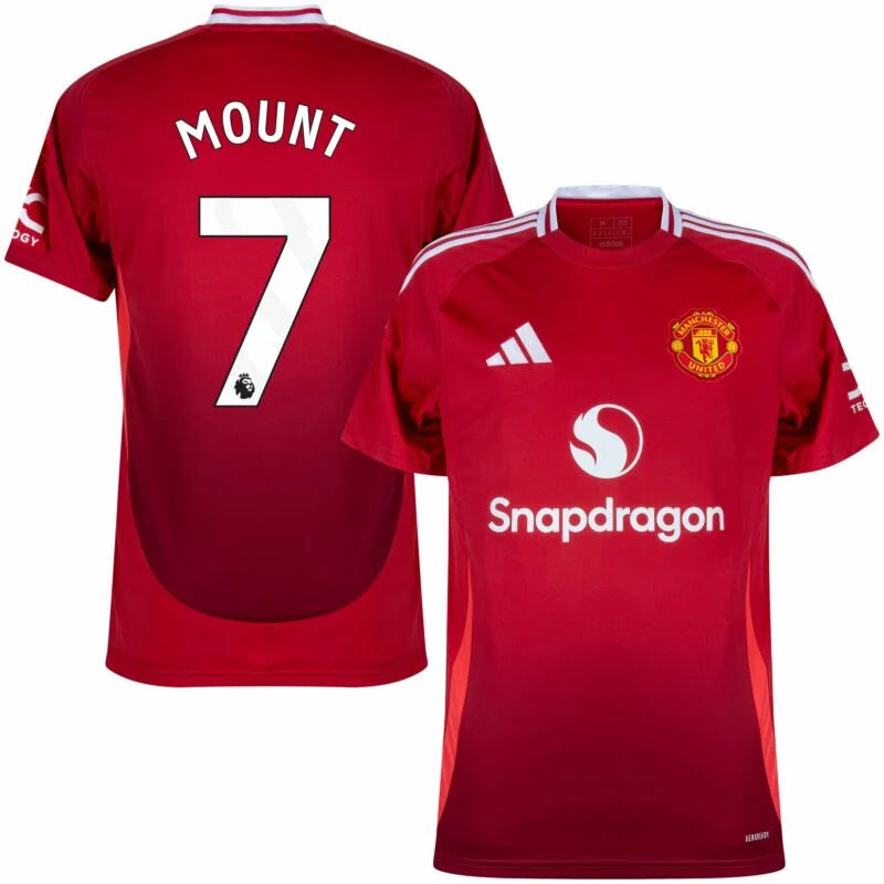 adidas Man Utd Home Mount 7 Shirt 2024-2025 (Premier League)