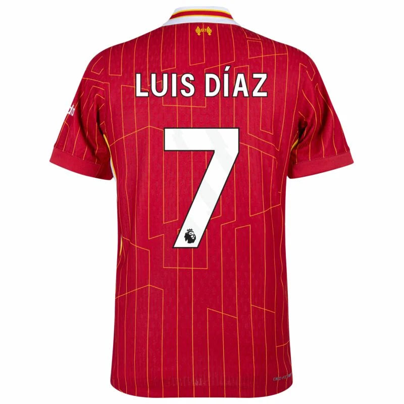 Nike Liverpool Dri-Fit ADV Match Home Luis Díaz 7 Shirt 2024-2025 (Premier League)