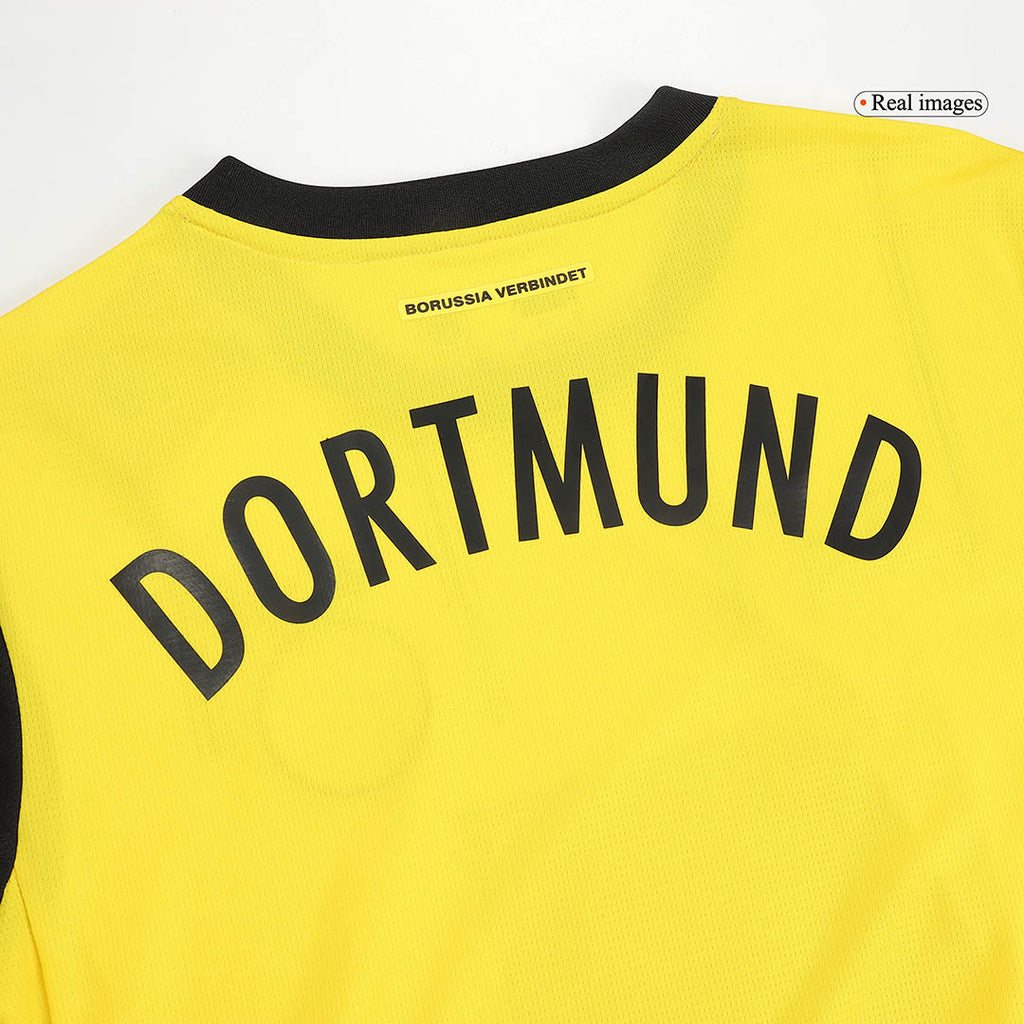 Puma Borussia Dortmund Home N.Schlotterbeck 4 Shirt 2024-2025 (Official Printing)