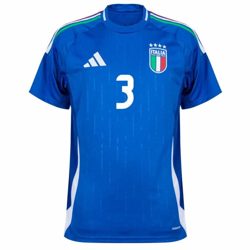 Футболка adidas Italy Home Dimarco 3 2024-2025 (официальная печать) 