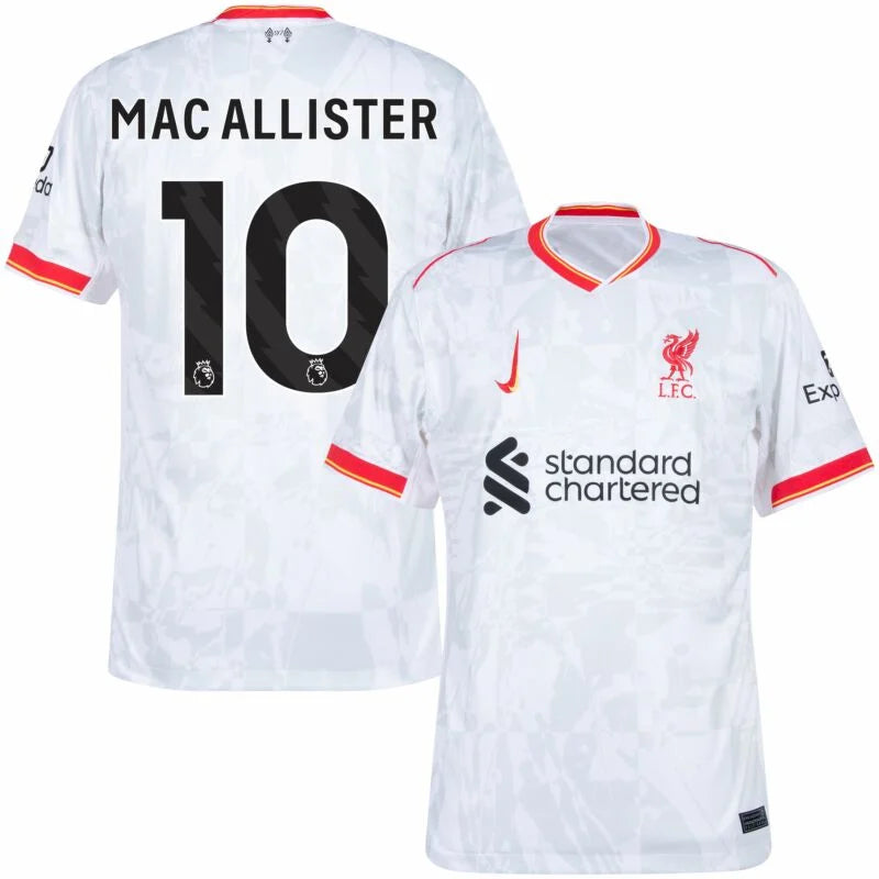 Nike Liverpool 3rd Mac Allister 10 Jersey 2024-2025 (Premier League)