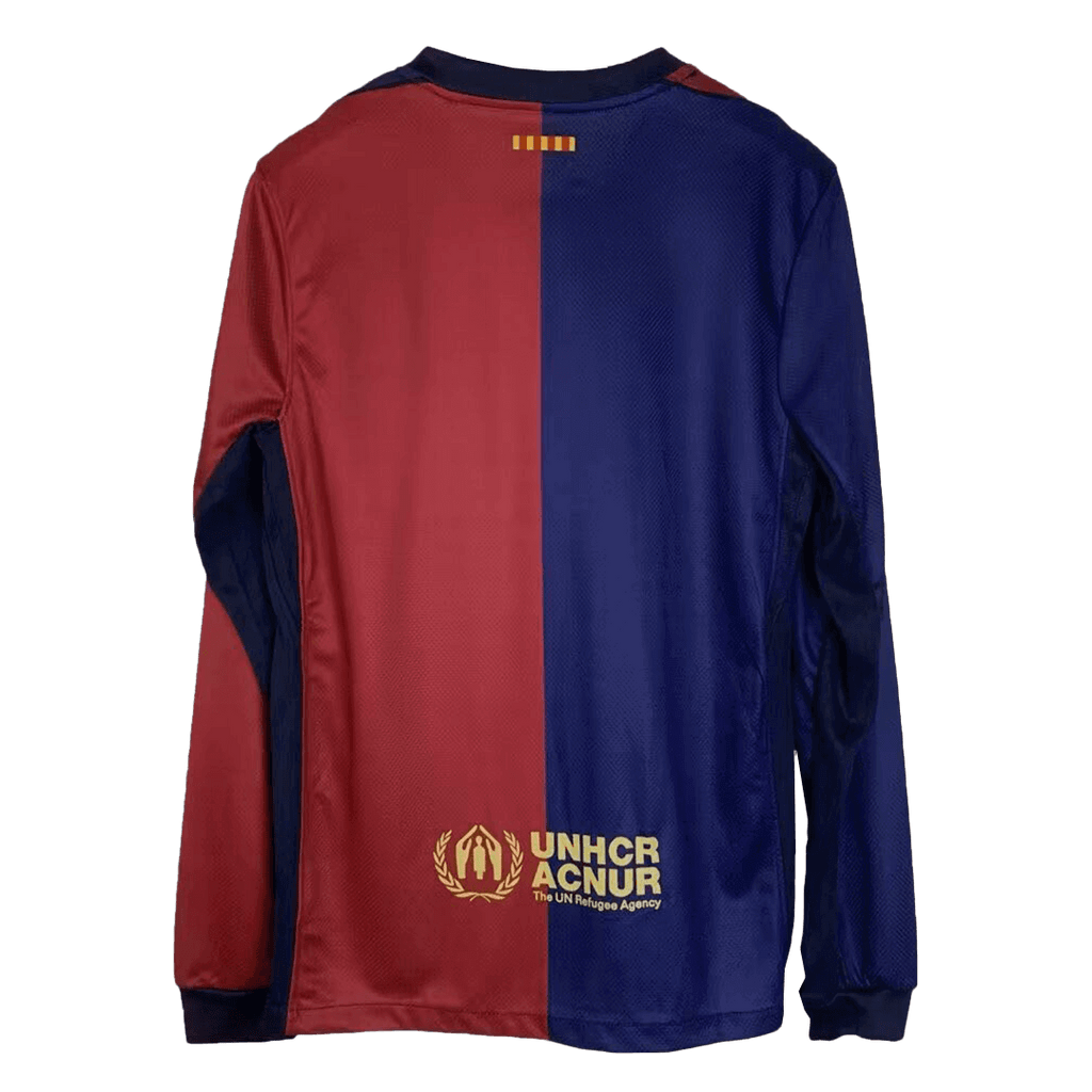 Barcelona Home Long Sleeve Jersey 2024/25