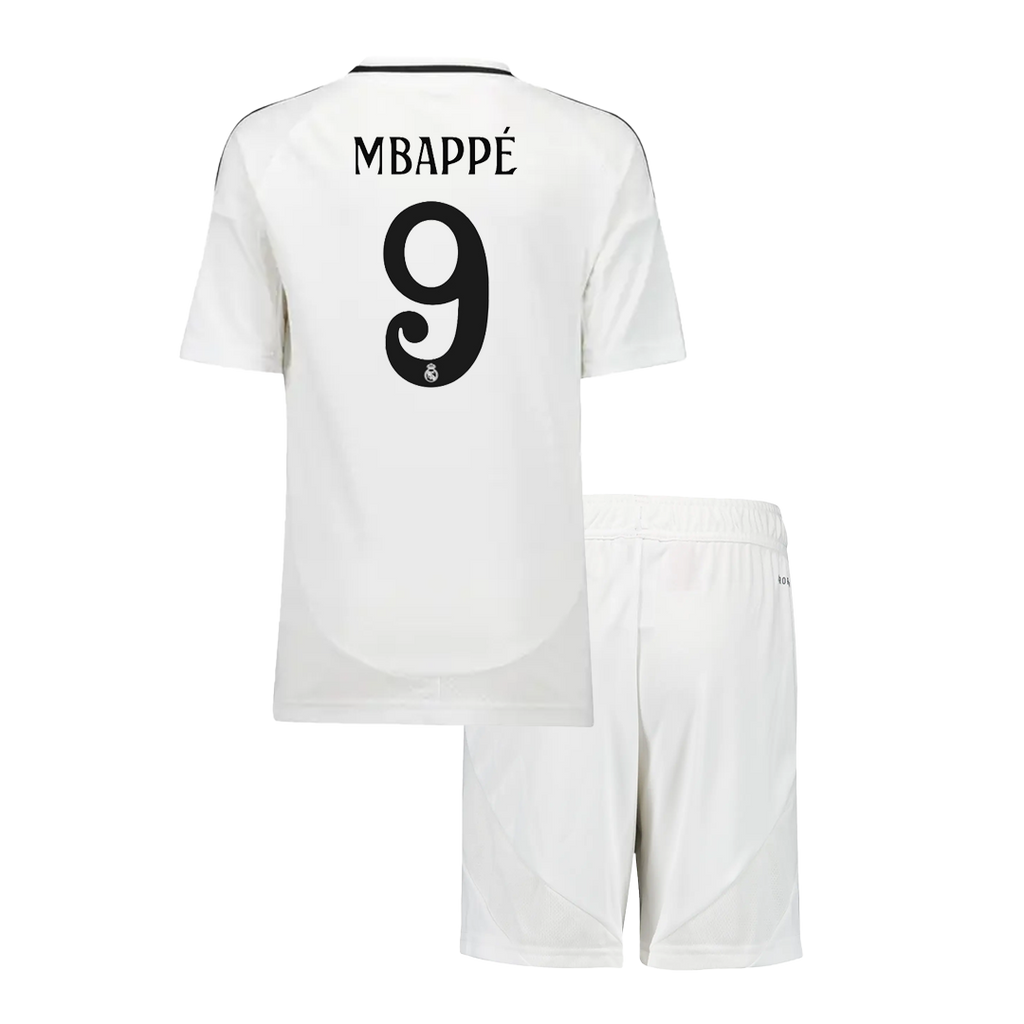 [Super Replica]  Real Madrid adidas Mbappé Away  (Jersey+Shorts)  2024/25