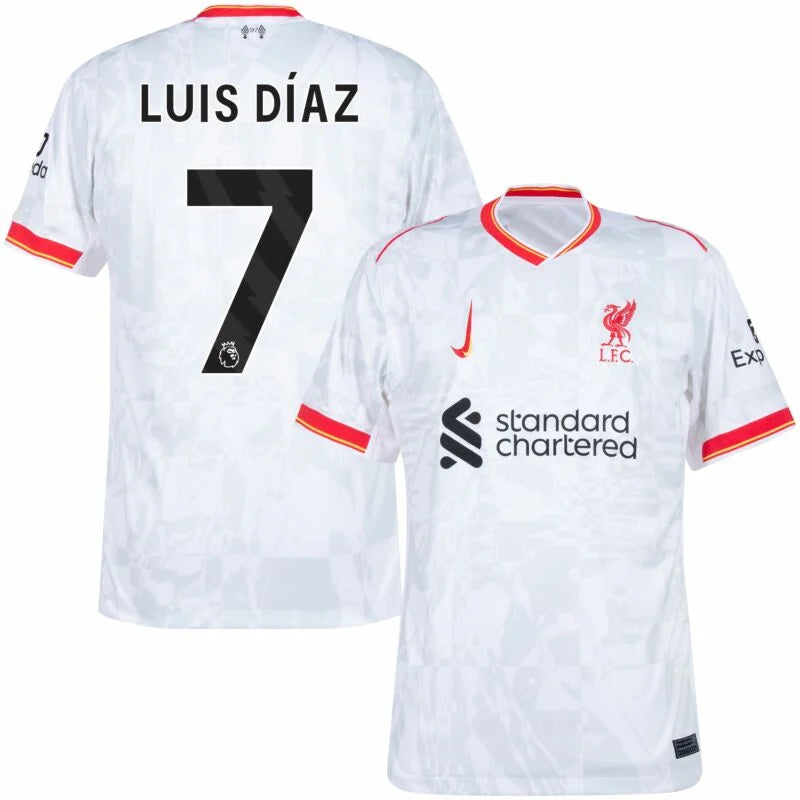 Футболка Nike Liverpool 3rd Luis Díaz 7 2024-2025 (Премьер-лига)